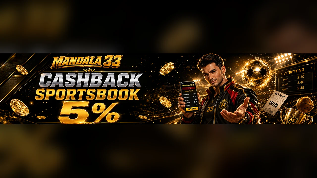 CASHBACK SPORTSBOOK 5%